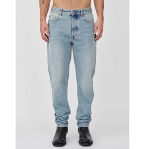 Won Hundred Ben Wash 6 Jeans Men 30x32 Light Wash Button Fly 100% Organic Cotton